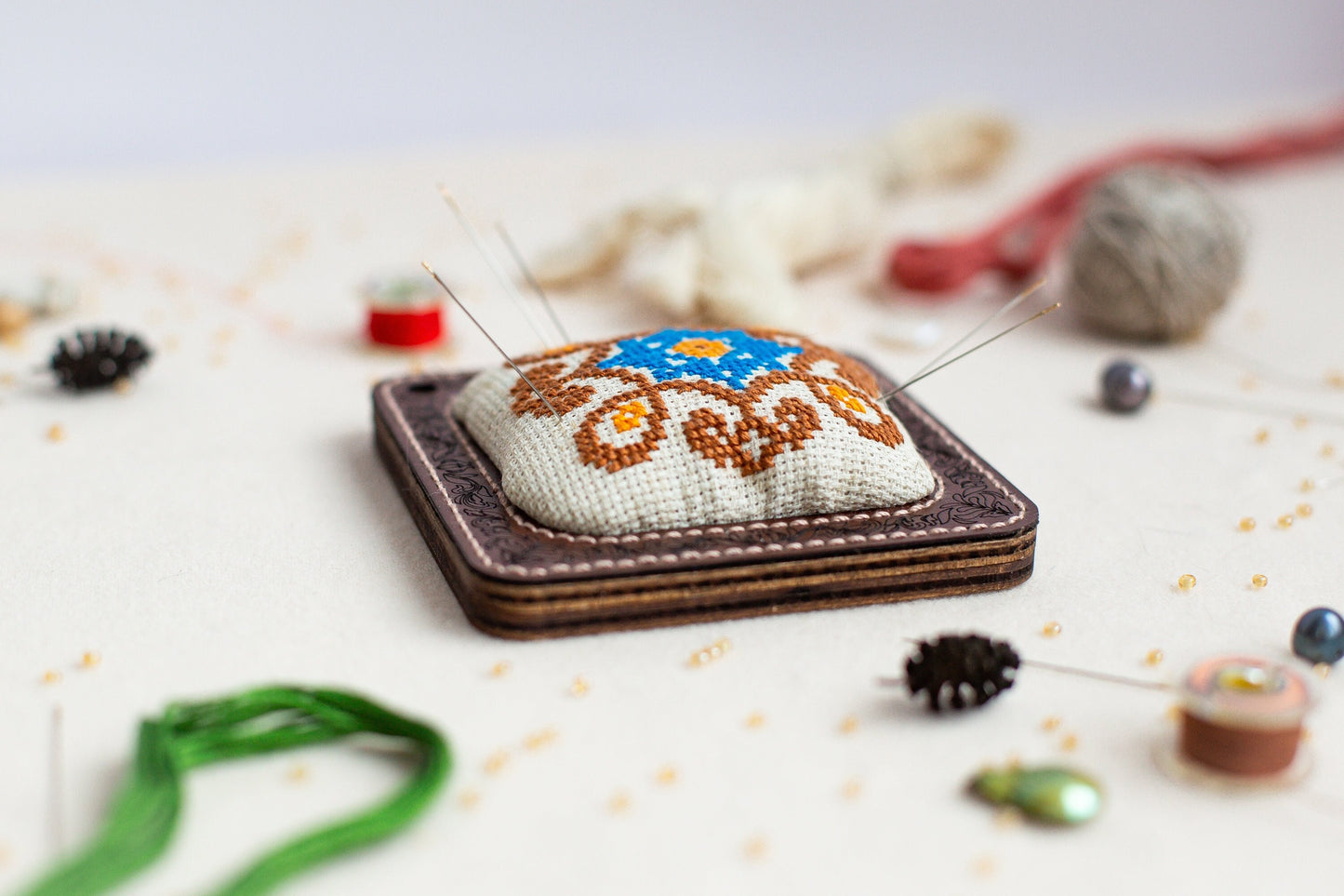 Wooden Embroidery DIY Kit