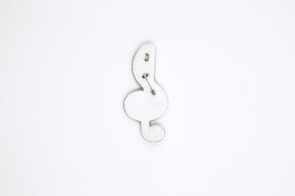 Treble Clef - Readymade Beaded Brooch