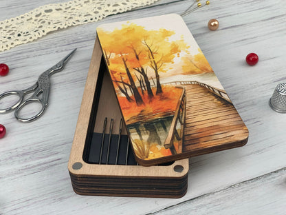 Wooden Needle Minder