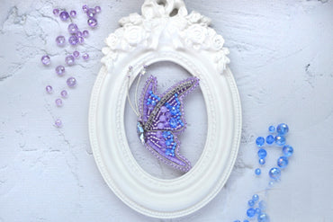 Butterfly - Readymade Beaded Brooch