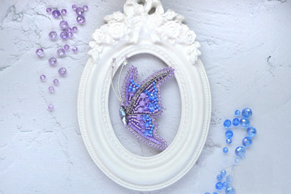 Butterfly - Readymade Beaded Brooch