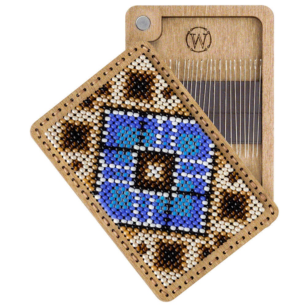 a picture of a piece of art made out of beads