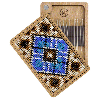 a picture of a piece of art made out of beads