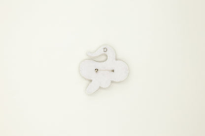 Python Snake - Readymade Beaded Brooch