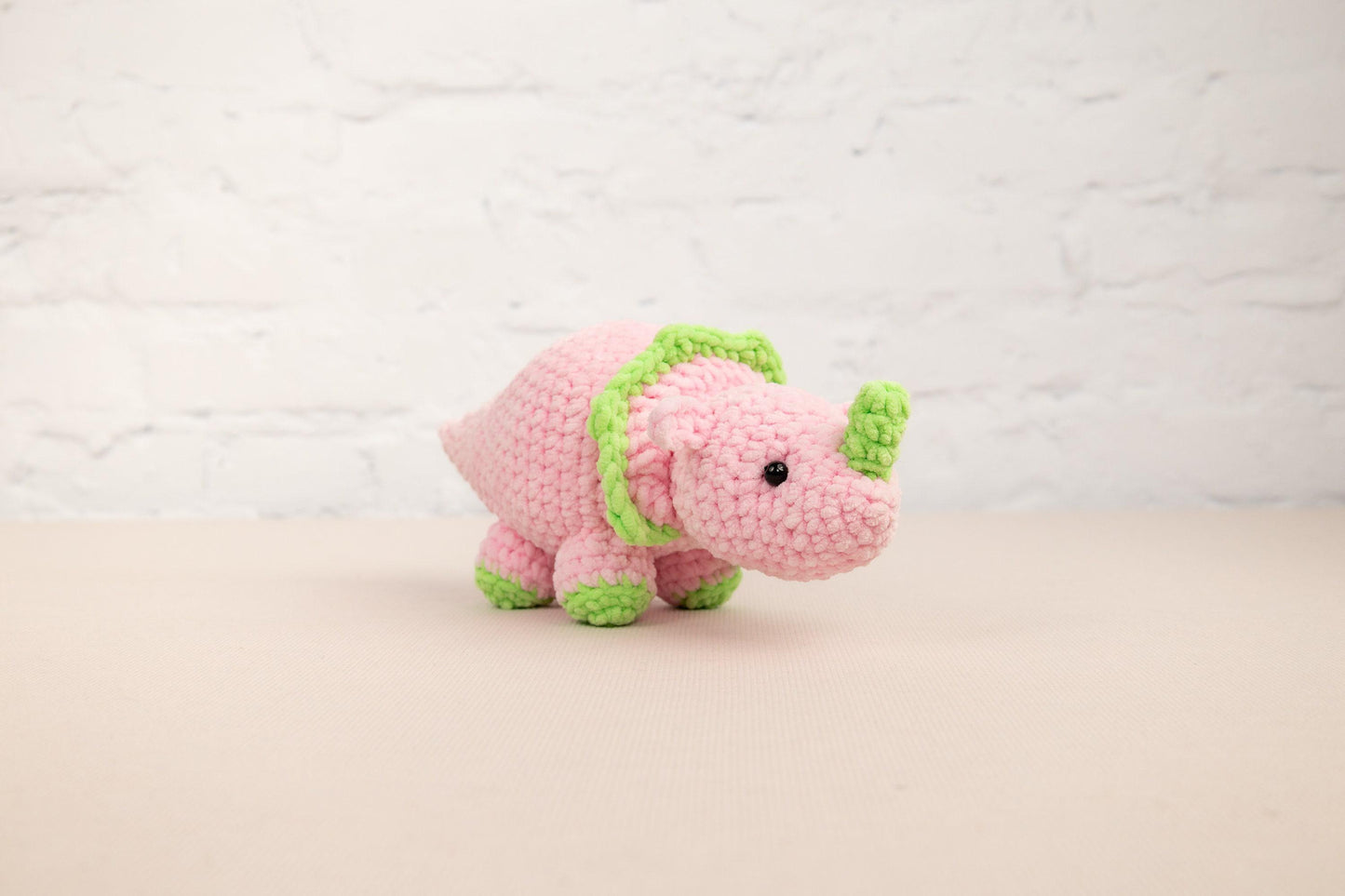 Crochet Dinosaur Plushie - Amigurumi Toys Readymade