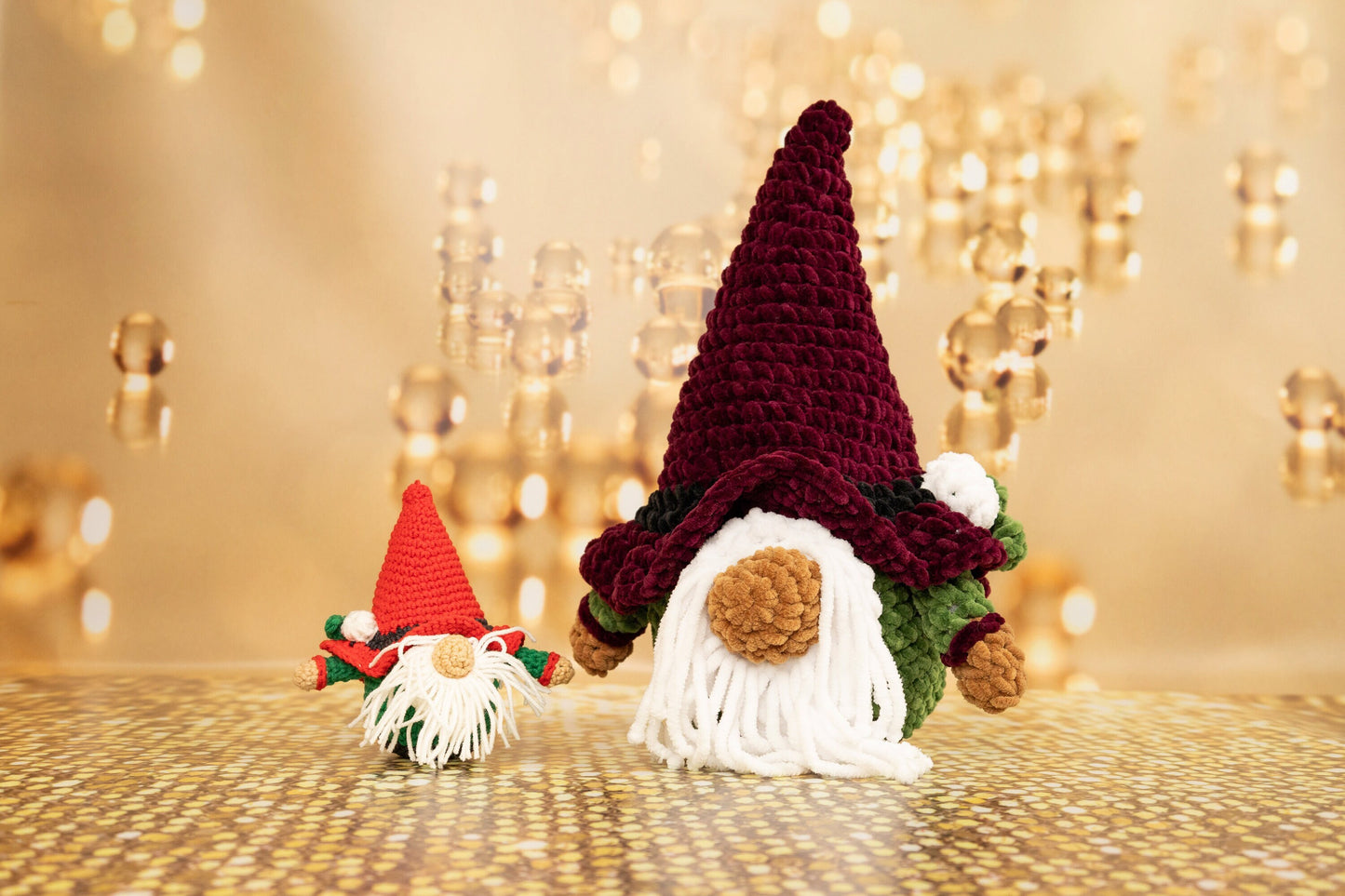 Crochet Christmas Gnome - Amigurumi PDF Pattern
