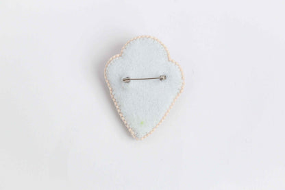 Ice Cream - Readymade Beaded Brooch