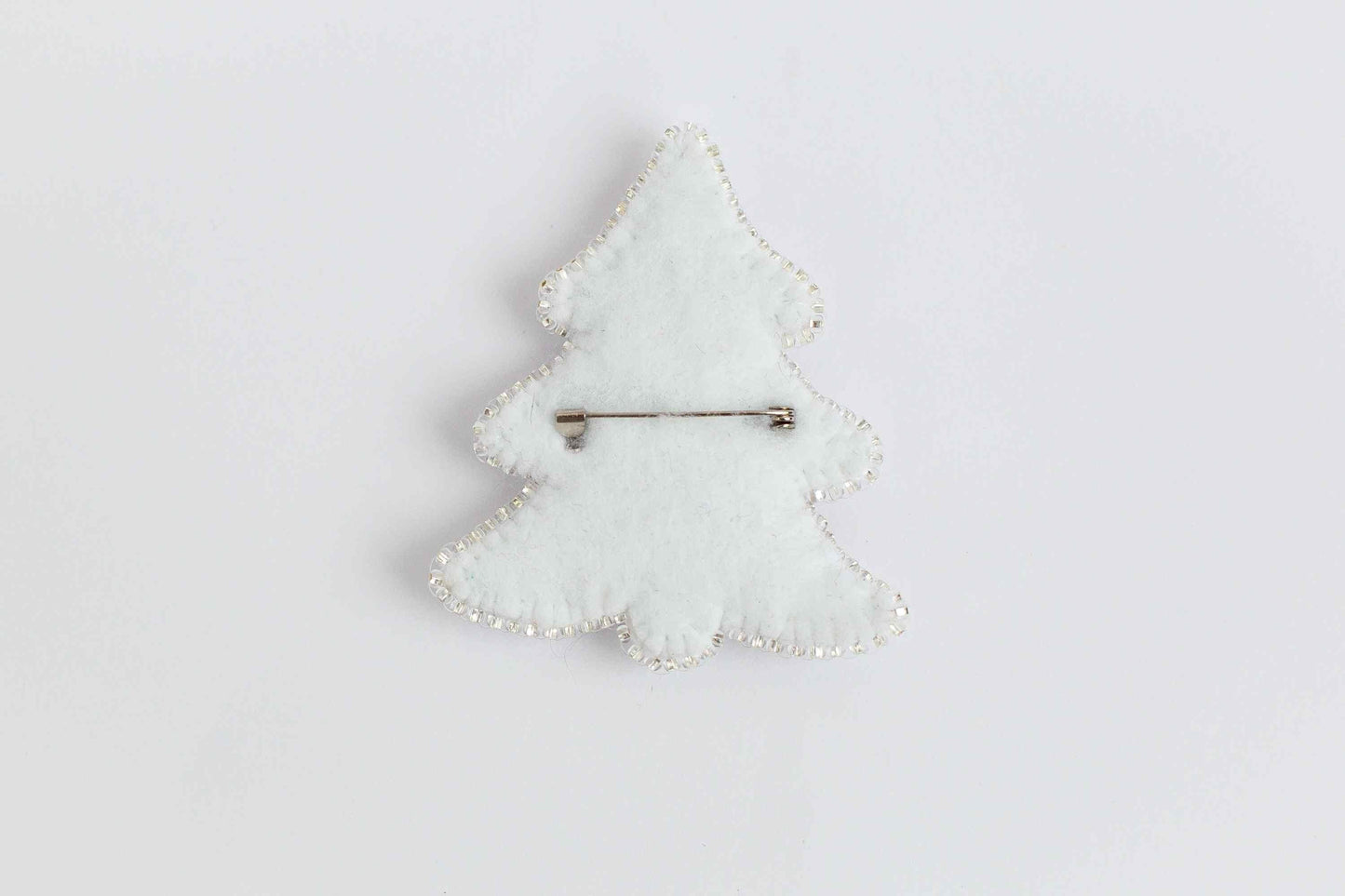 Christmas Tree - Readymade Beaded Brooch