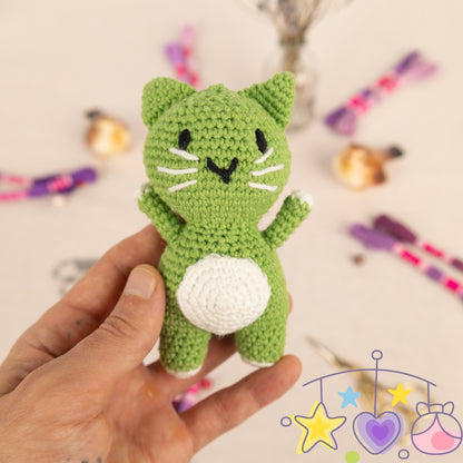 Crochet Cat - Amigurumi Toys Readymade
