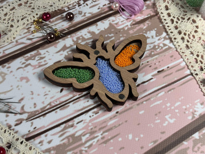 Wooden Bead Organizer