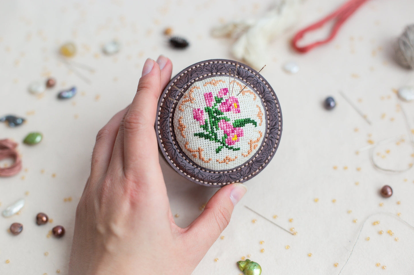 Embroidery Sewing Box Kit