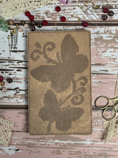 Bead Embroidery Kit - Wooden Seed Beads Organizer