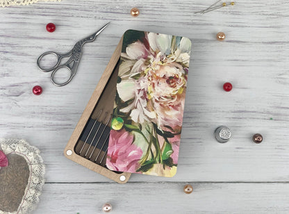 Wooden Needle Holder