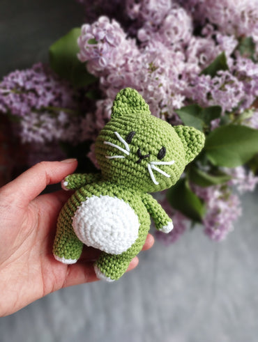 Crochet Cat - Amigurumi Toys Readymade