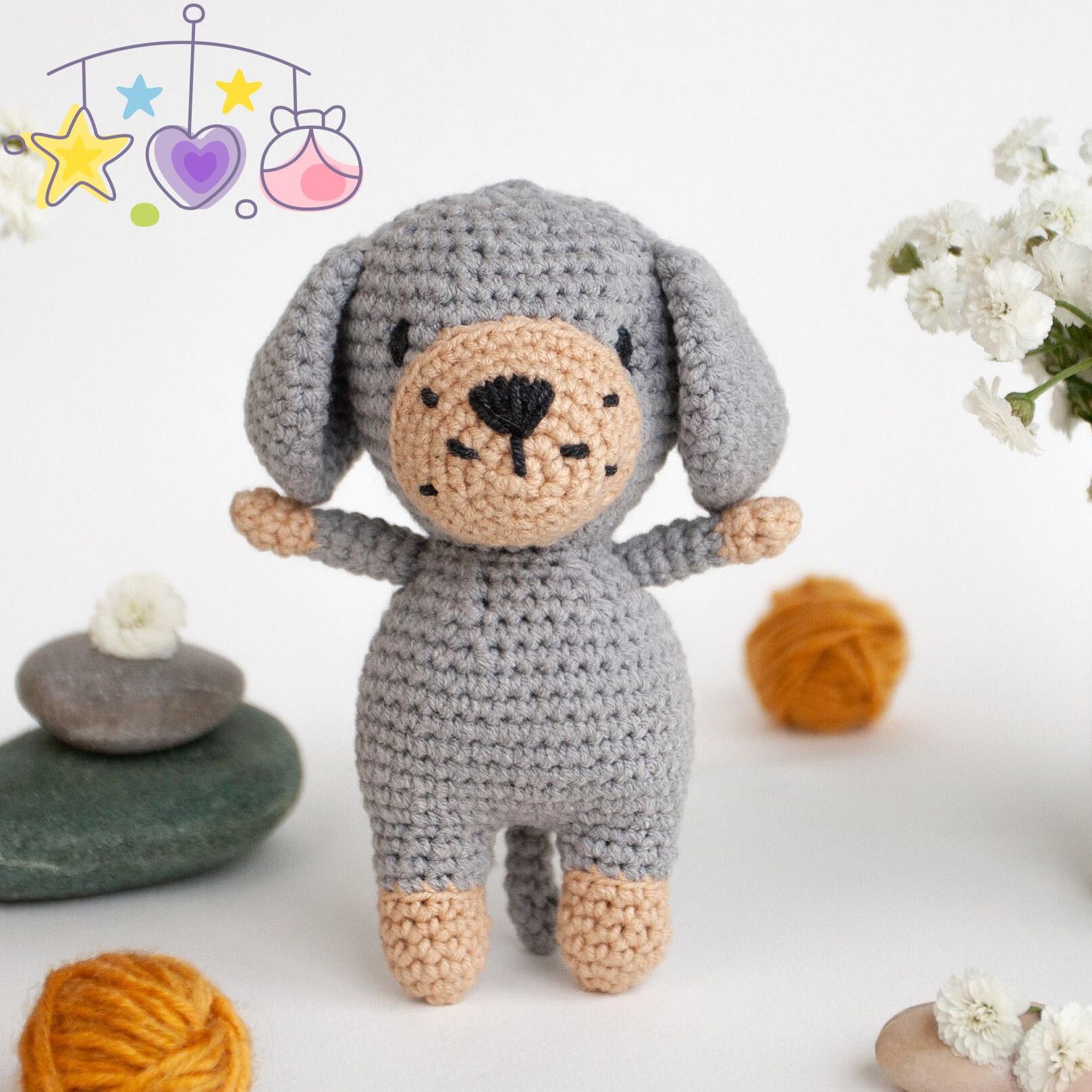 a group of three stuffed animals sitting next to each other