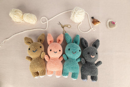 Plush Bunny - Crochet Amigurumi DIY kit