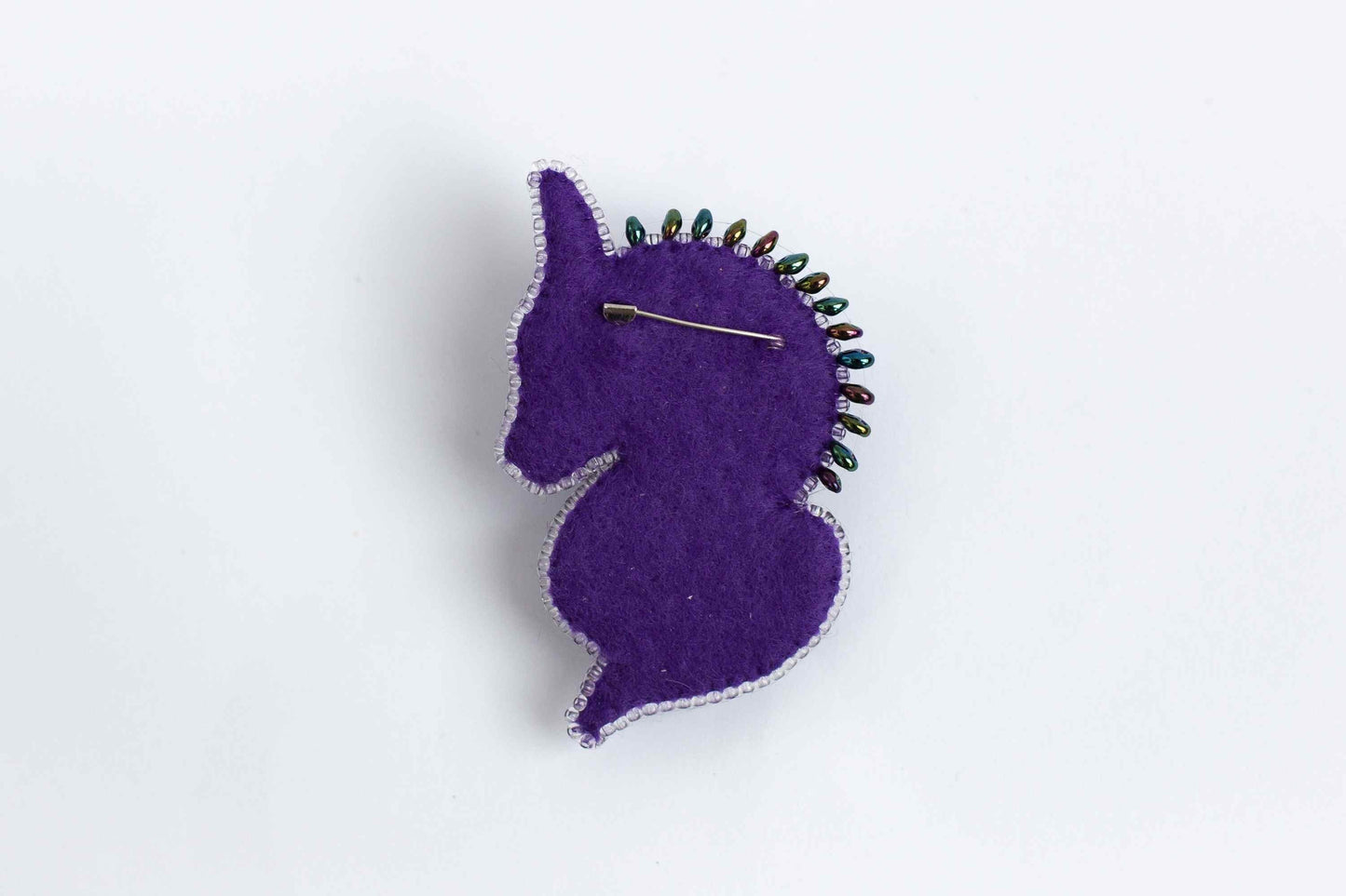 Dragon - Readymade Beaded Brooch