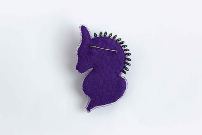 Dragon - Readymade Beaded Brooch