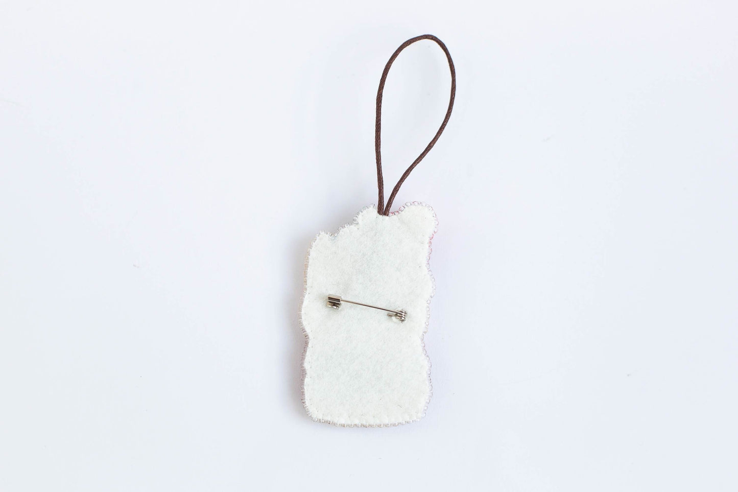 Christmas Chau Chau Dog - Readymade Beaded Brooch