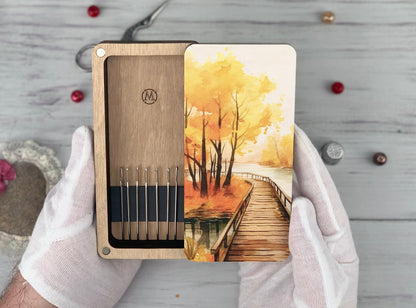 Wooden Needle Minder