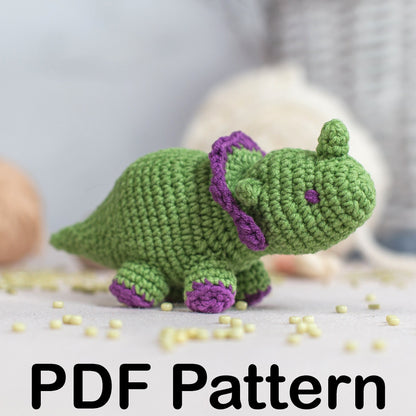 Crochet Dinosaur - Amigurumi PDF Pattern