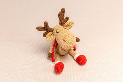 Christmas Reindeer - Crochet Amigurumi DIY kit