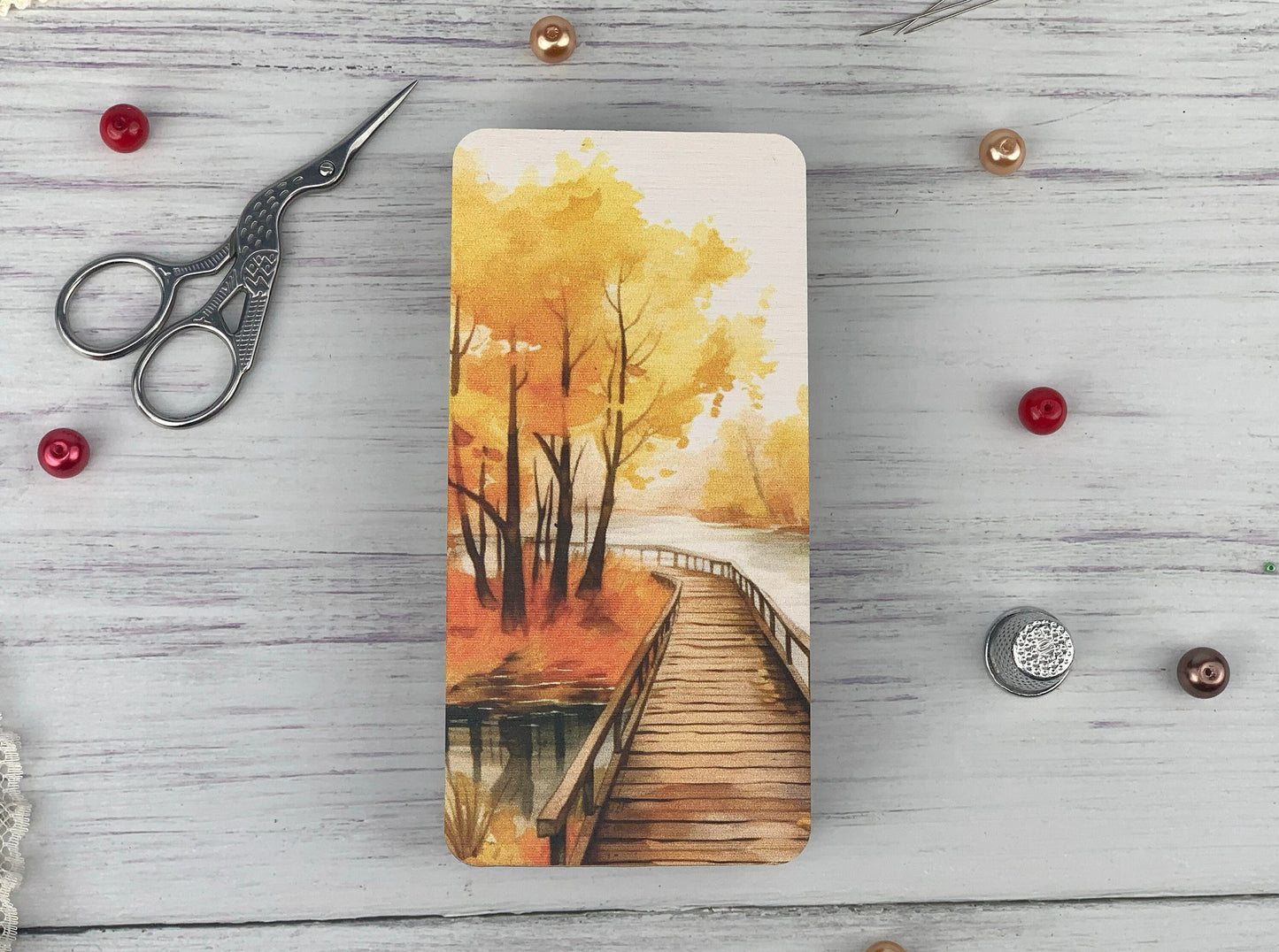 Wooden Needle Minder