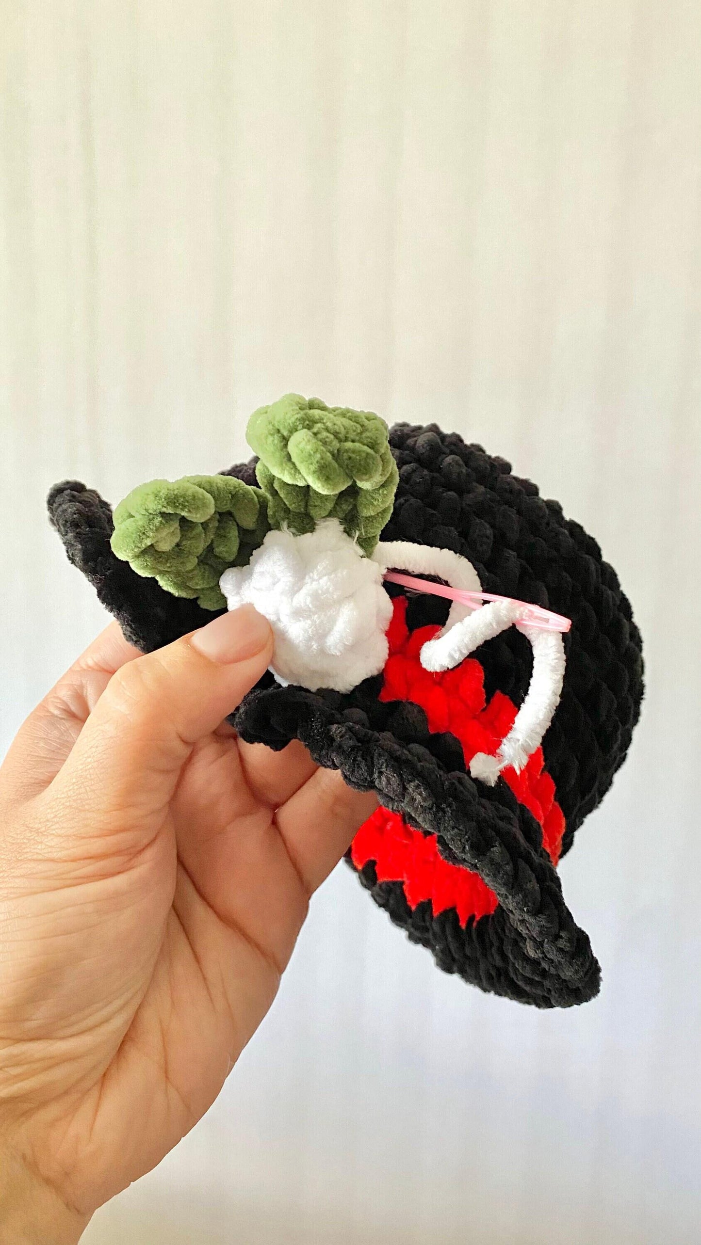 Plush Snowman - Crochet Amigurumi DIY kit