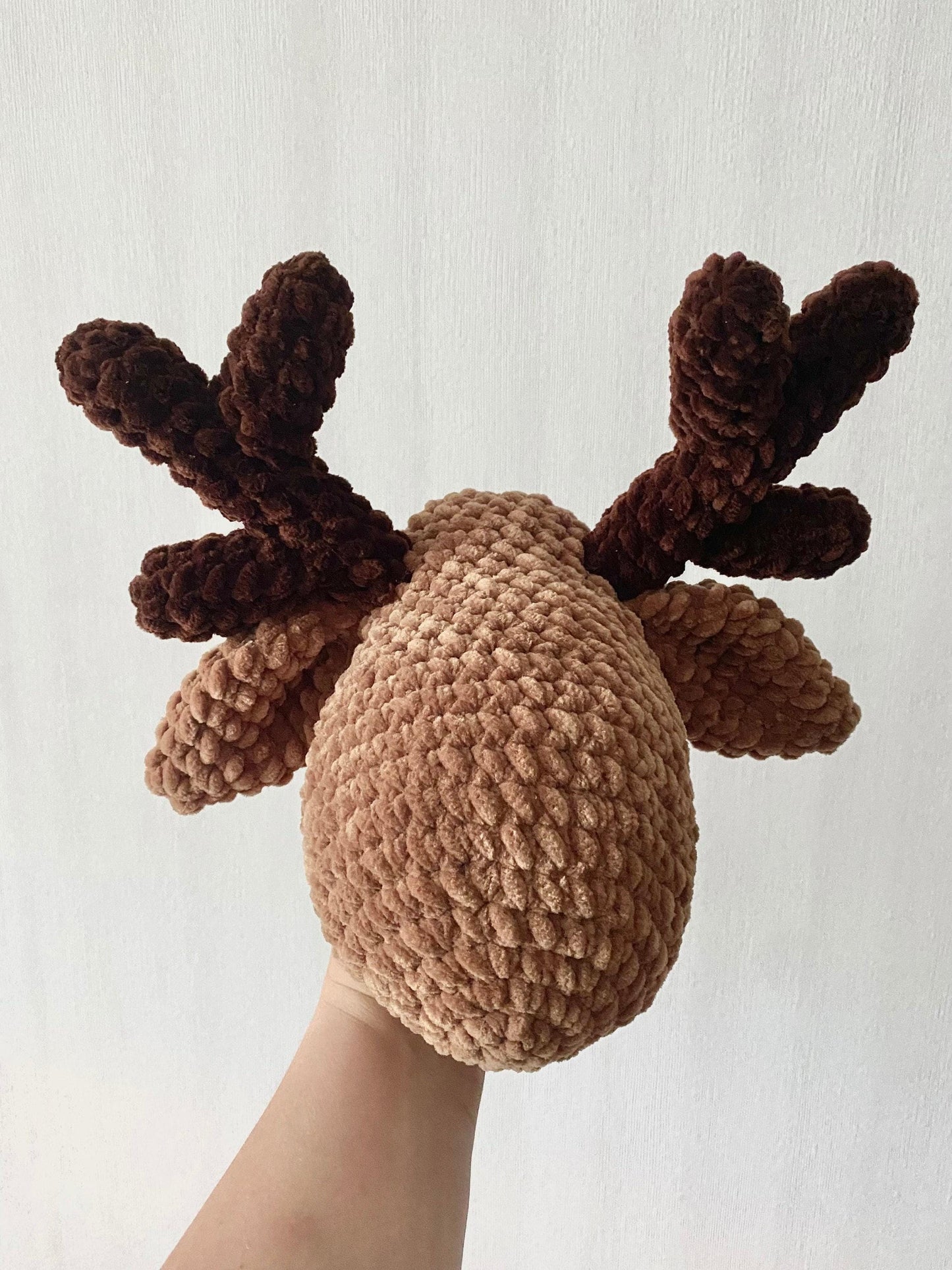 Plush Chrismas Reindeer - Crochet Amigurumi DIY kit