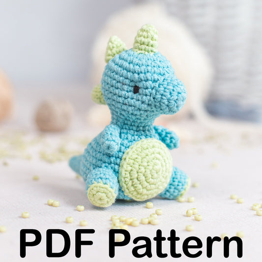 Crochet Dinosaur - Amigurumi PDF Pattern