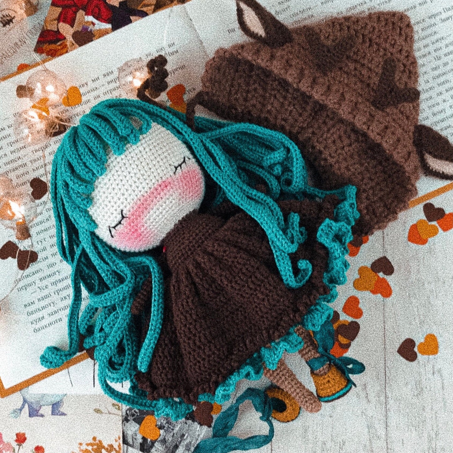 Crochet Deer Doll - Amigurumi PDF Pattern