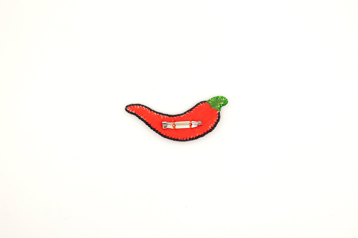 a picture of a red chili pepper on a white background