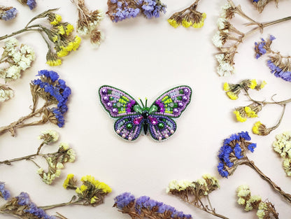 a picture of a butterfly made out of flowers
