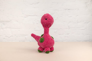 Crochet Dinosaur Plushie - Amigurumi Toys Readymade