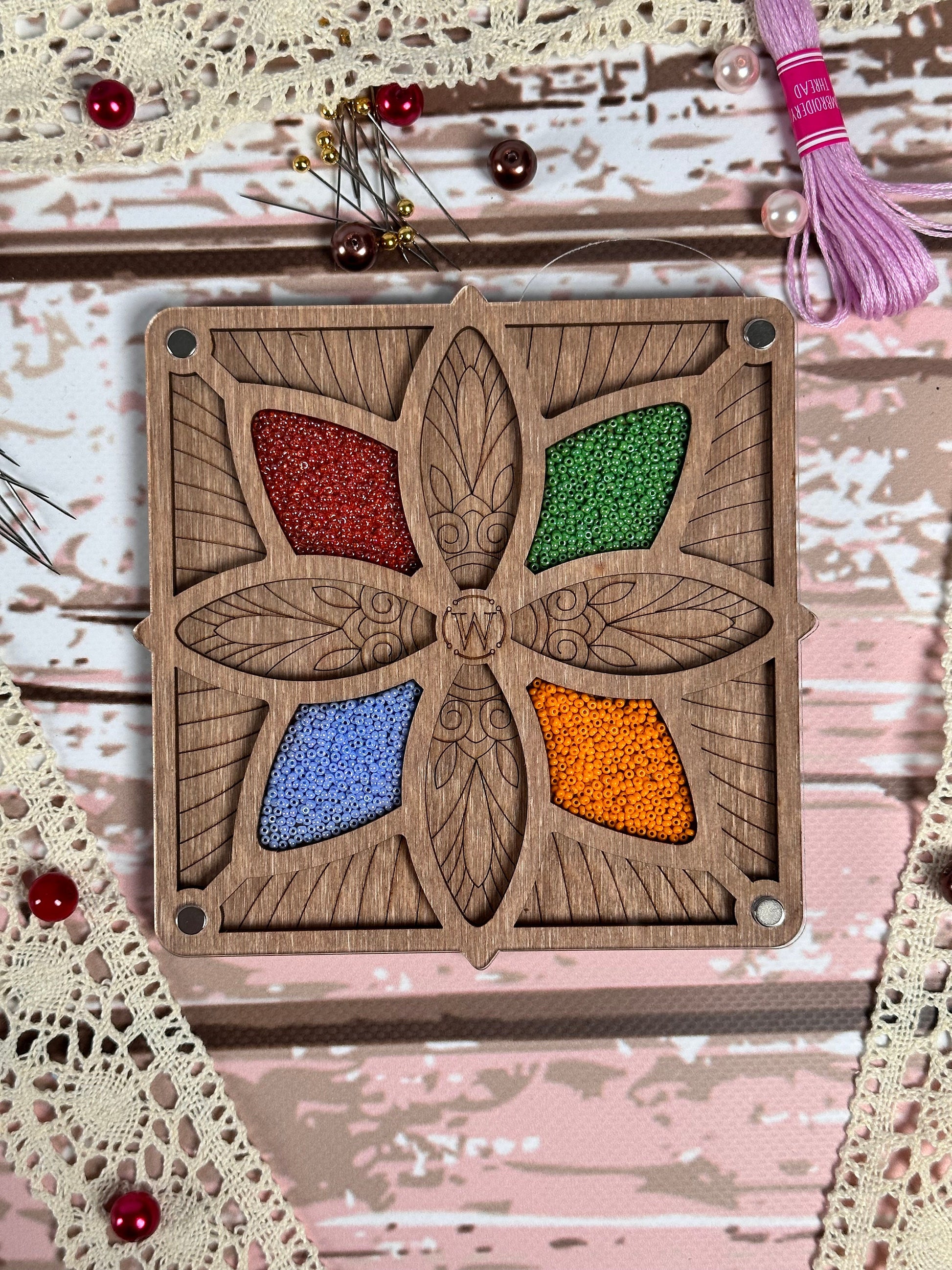 a picture of a piece of art made out of wood