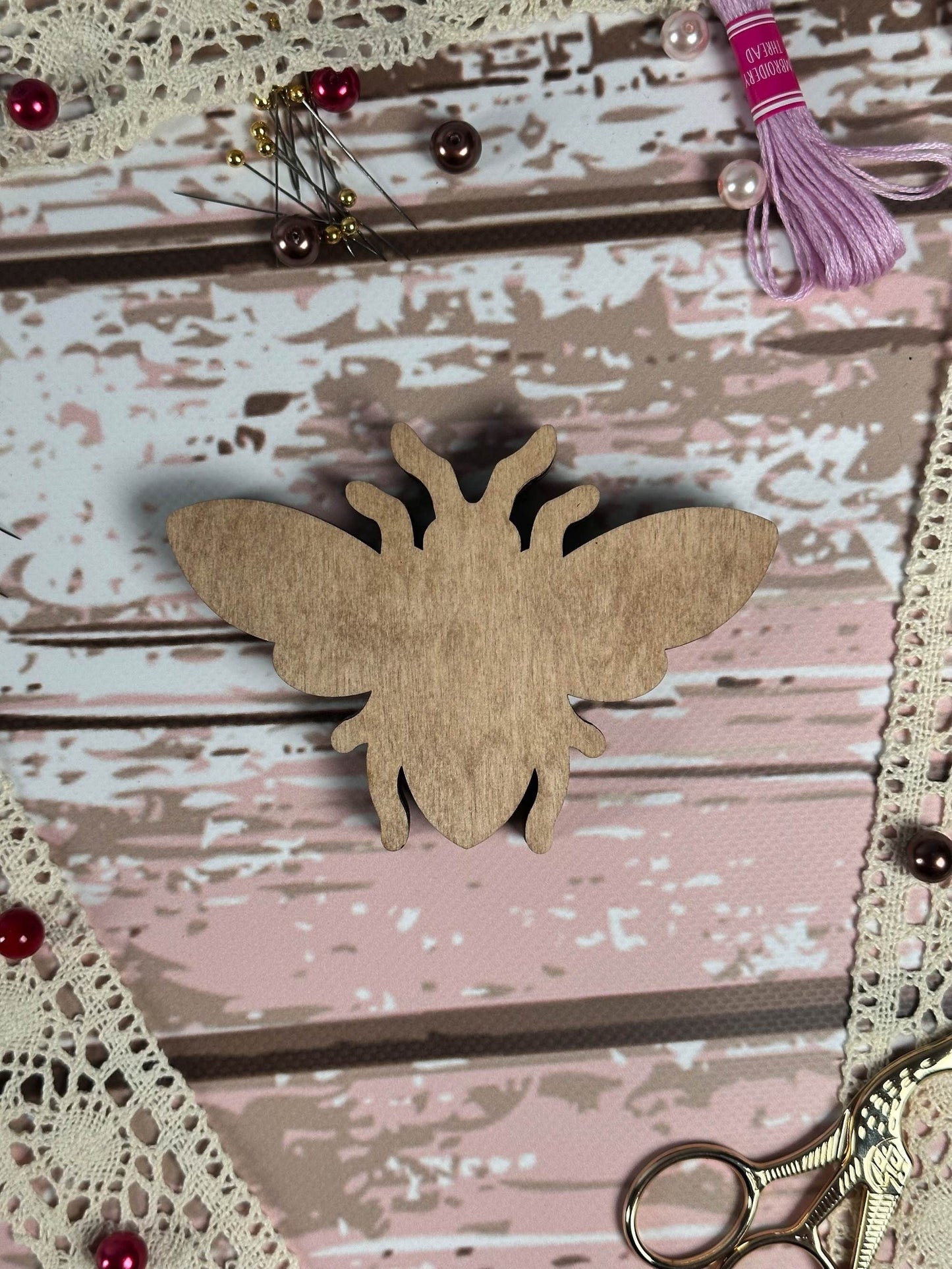 Wooden Bead Organizer