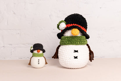 Crochet Snowman - Amigurumi PDF Pattern