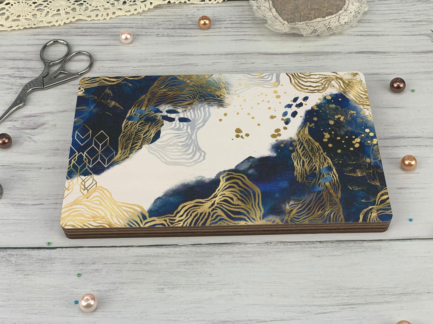 Wooden Seed Bead Organizer