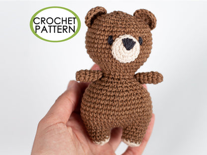 Crochet Teddy Bear - Amigurumi PDF Pattern