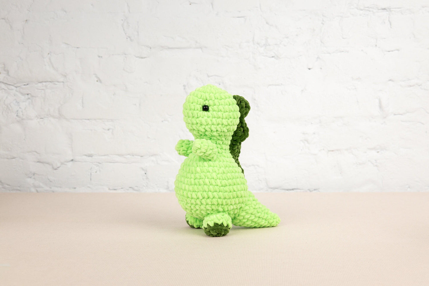 Crochet Dinosaur Plushie - Amigurumi Toys Readymade