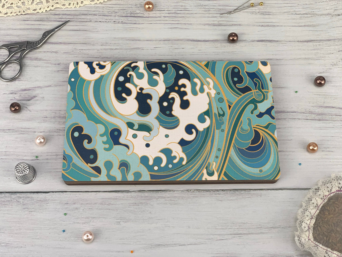 Wooden Seed Bead Organizer