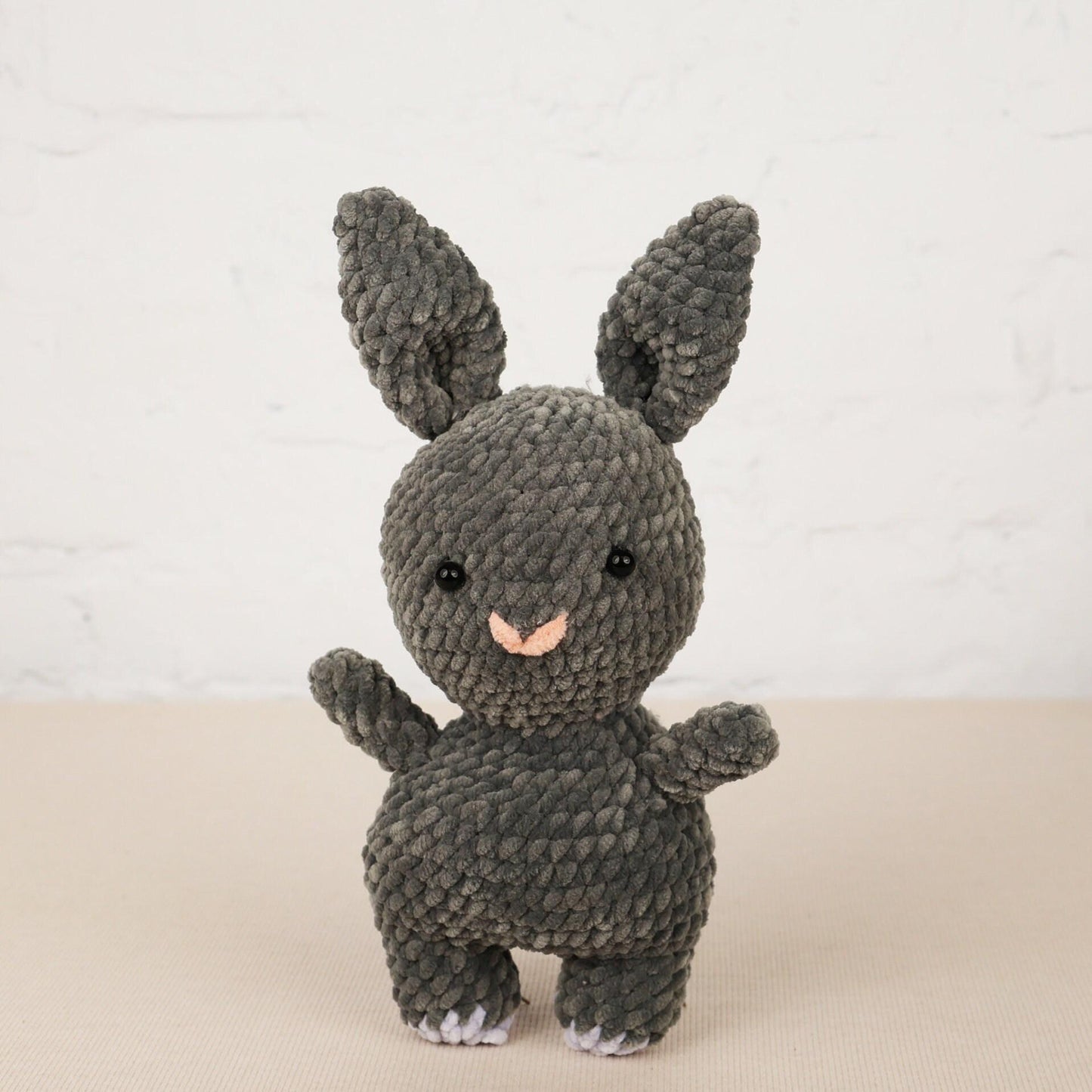 Crochet Bunny Plushie - Amigurumi Toys Readymade