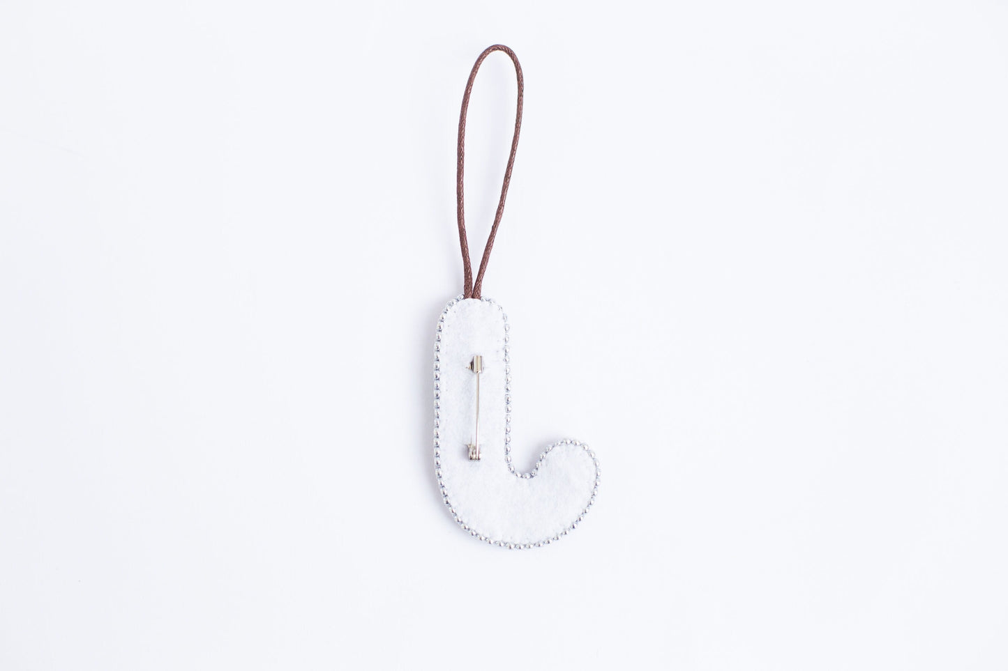 Christmas Candy Cane - Readymade Beaded Brooch