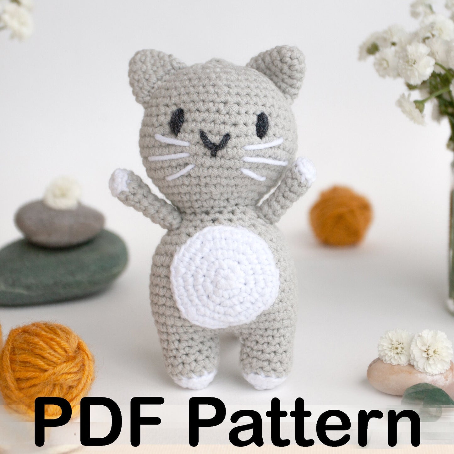 Crochet Cat - Amigurumi PDF Pattern