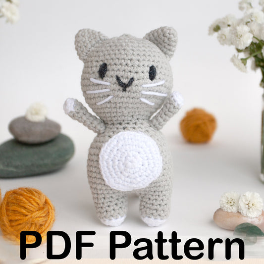 Crochet Cat - Amigurumi PDF Pattern