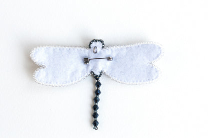 Dragonfly - Readymade Beaded Brooch