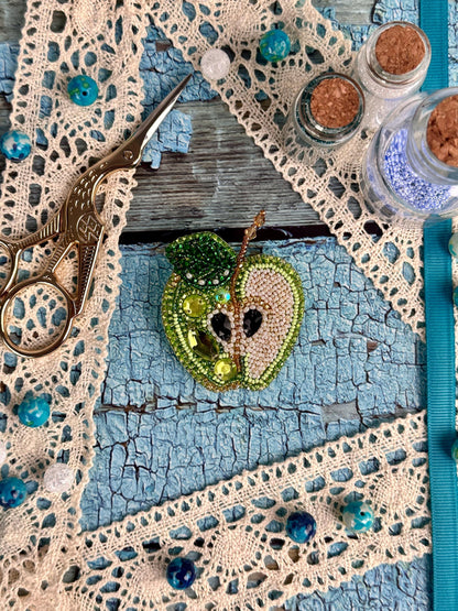 a pair of scissors sitting on top of a table