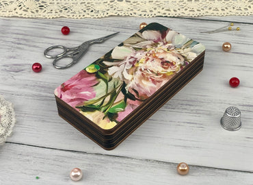 Wooden Needle Holder