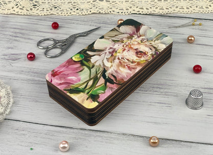 Wooden Needle Holder