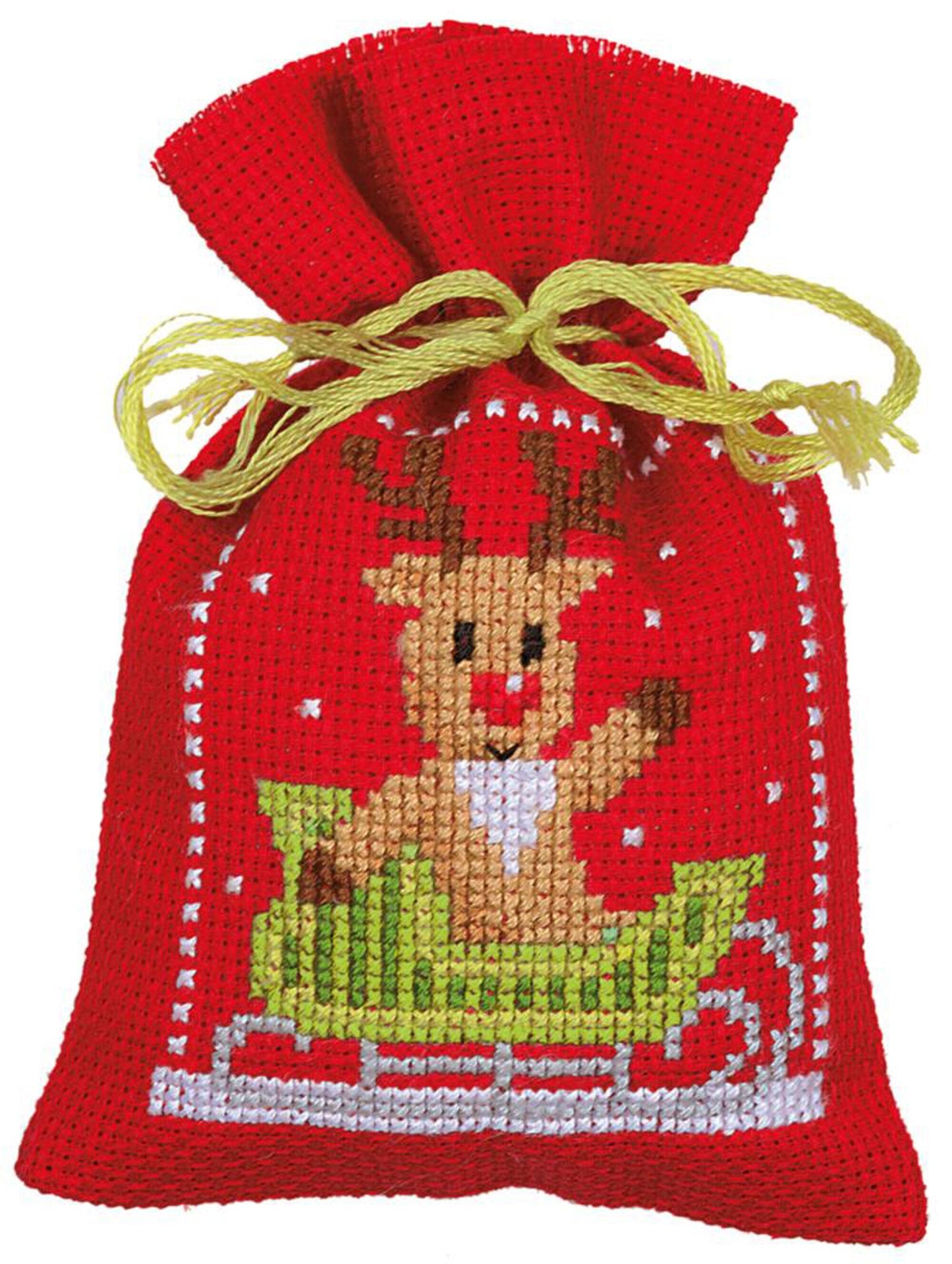 Christmas Sachet Bags Cross stitch Embroidery DIY Kits